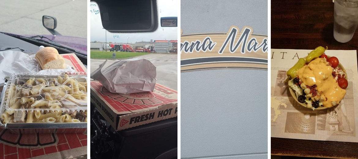 Anna Maria's Pizza Menu